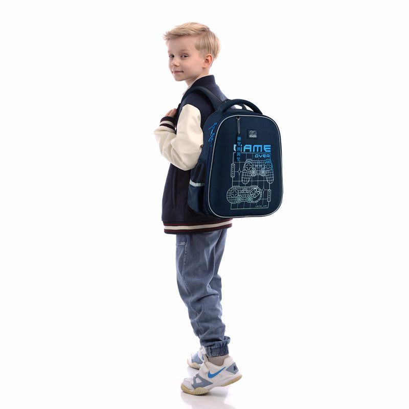 School backpack semi hard-shaped GoPack Education Level Up GO25-165M-7