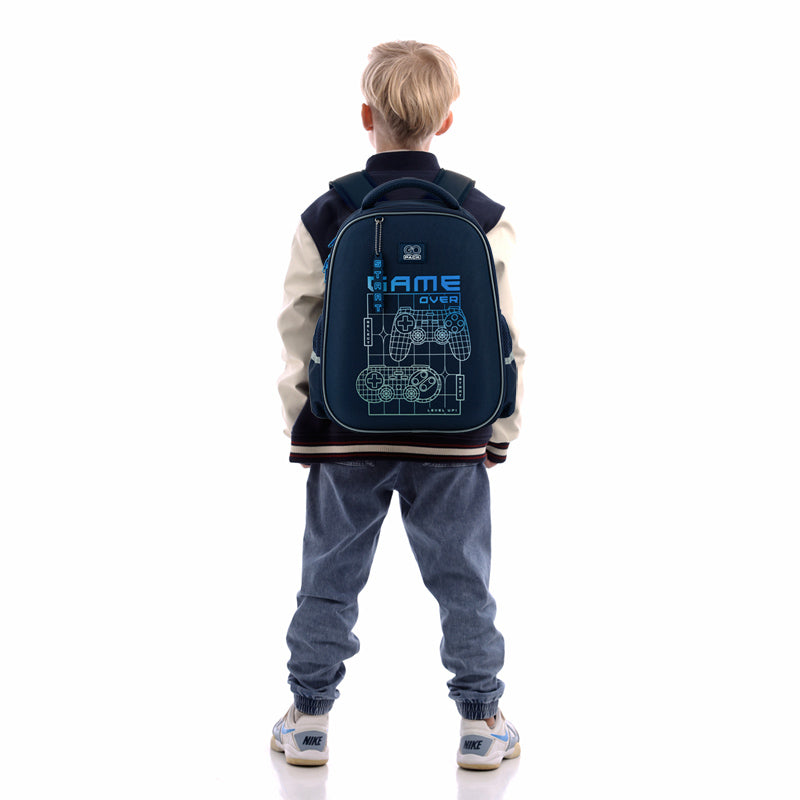School backpack semi hard-shaped GoPack Education Level Up GO25-165M-7