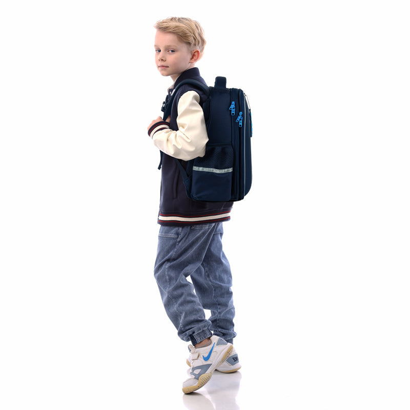 School backpack semi hard-shaped GoPack Education Level Up GO25-165M-7