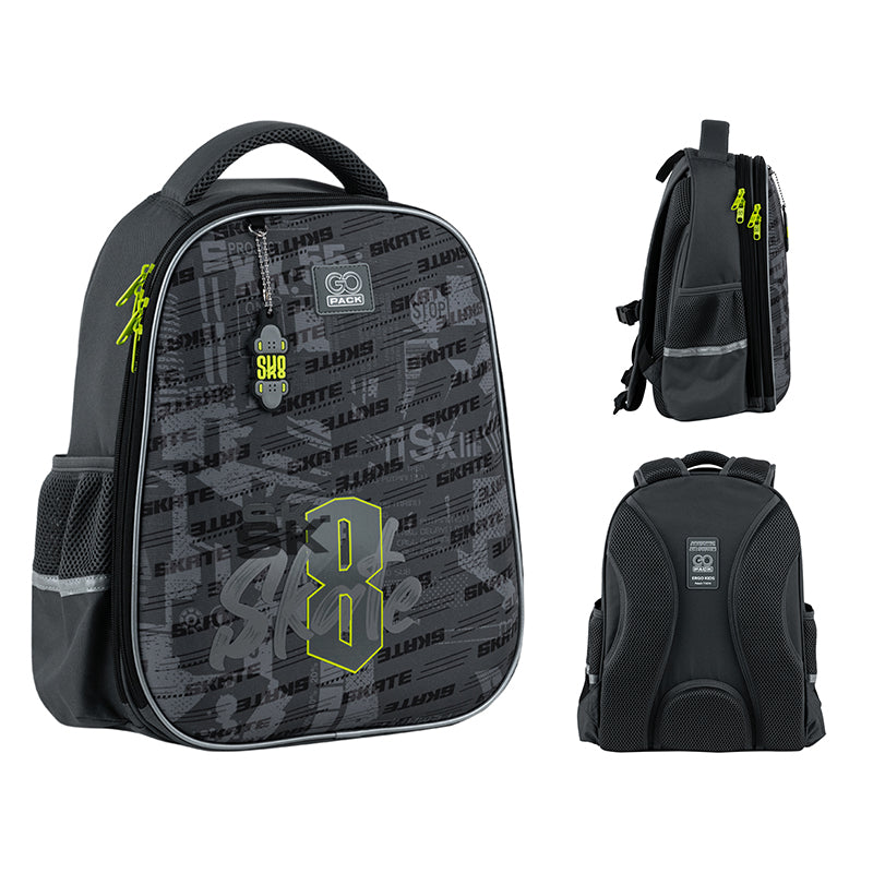 School backpack semi hard-shaped GoPack Education Skate GO25-165M-8