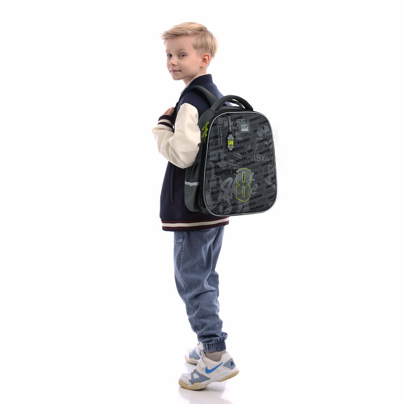 School backpack semi hard-shaped GoPack Education Skate GO25-165M-8