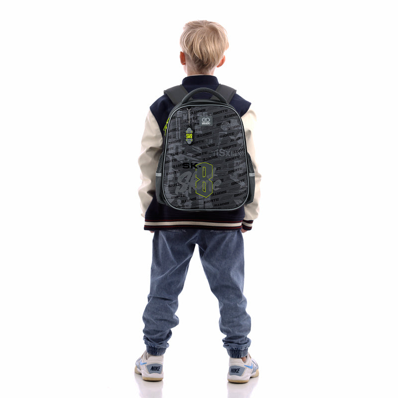 School backpack semi hard-shaped GoPack Education Skate GO25-165M-8