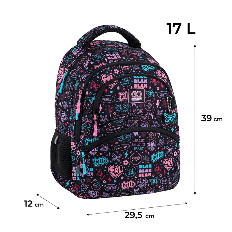 School backpack GoPack Education Girl Power GO25-175M-1