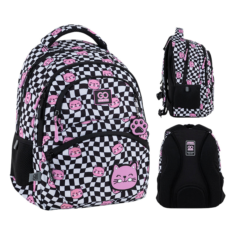 School backpack GoPack Education Pretty Kitties GO25-175M-2