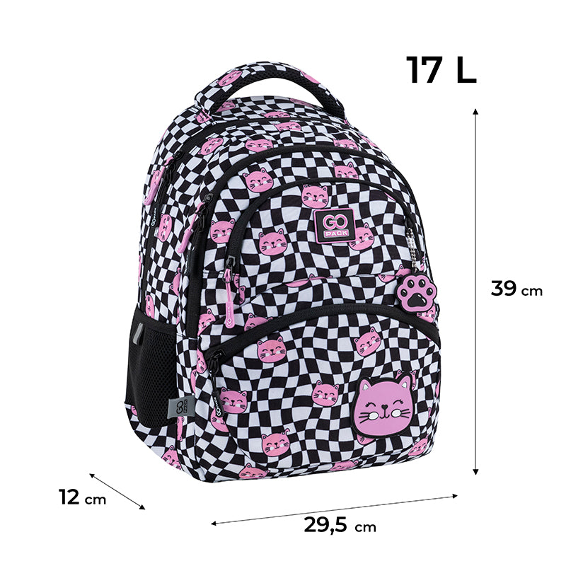 School backpack GoPack Education Pretty Kitties GO25-175M-2