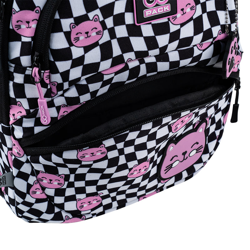 School backpack GoPack Education Pretty Kitties GO25-175M-2