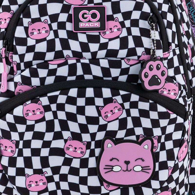 School backpack GoPack Education Pretty Kitties GO25-175M-2