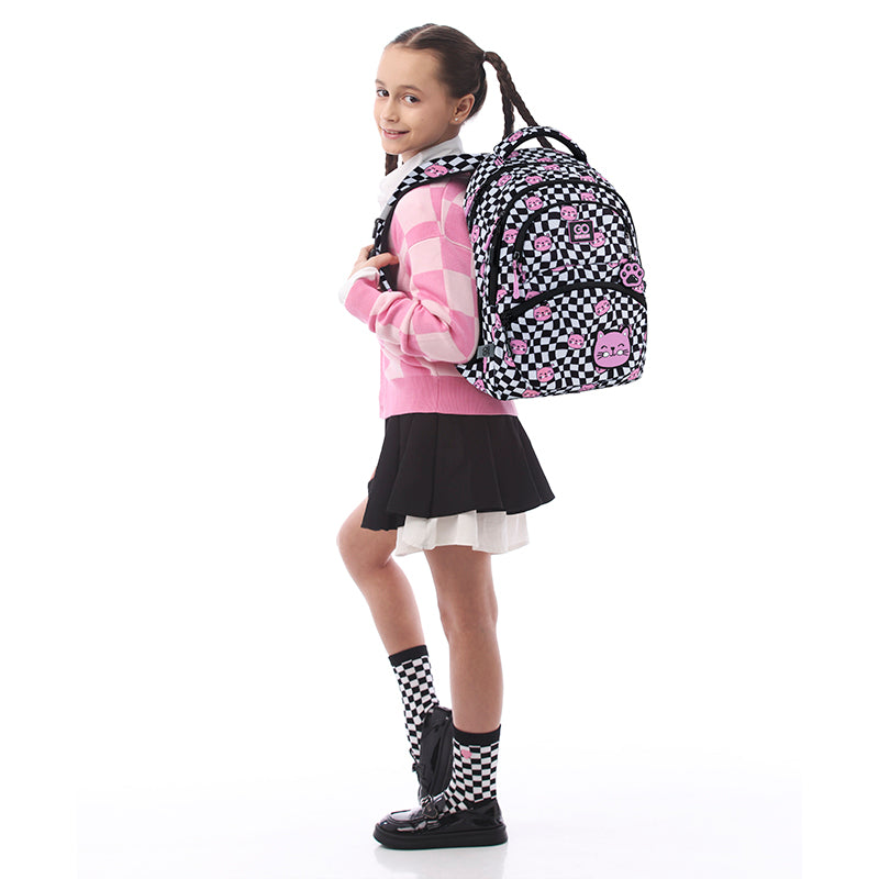 School backpack GoPack Education Pretty Kitties GO25-175M-2