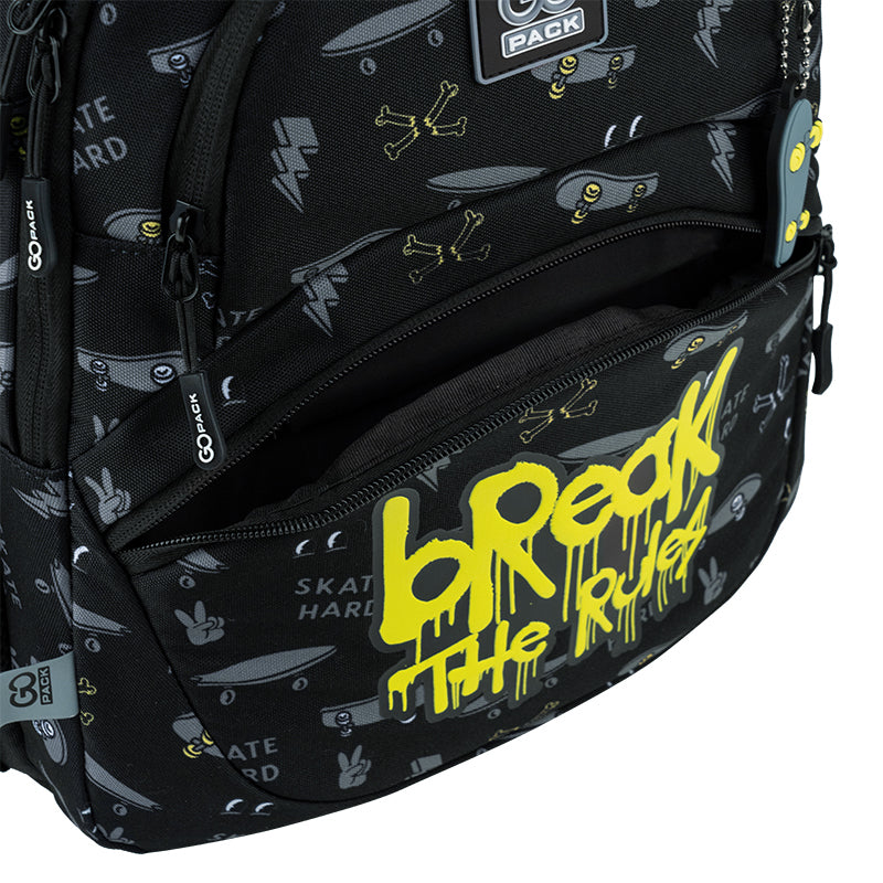 School backpack GoPack Education Break The Rules GO25-175M-6