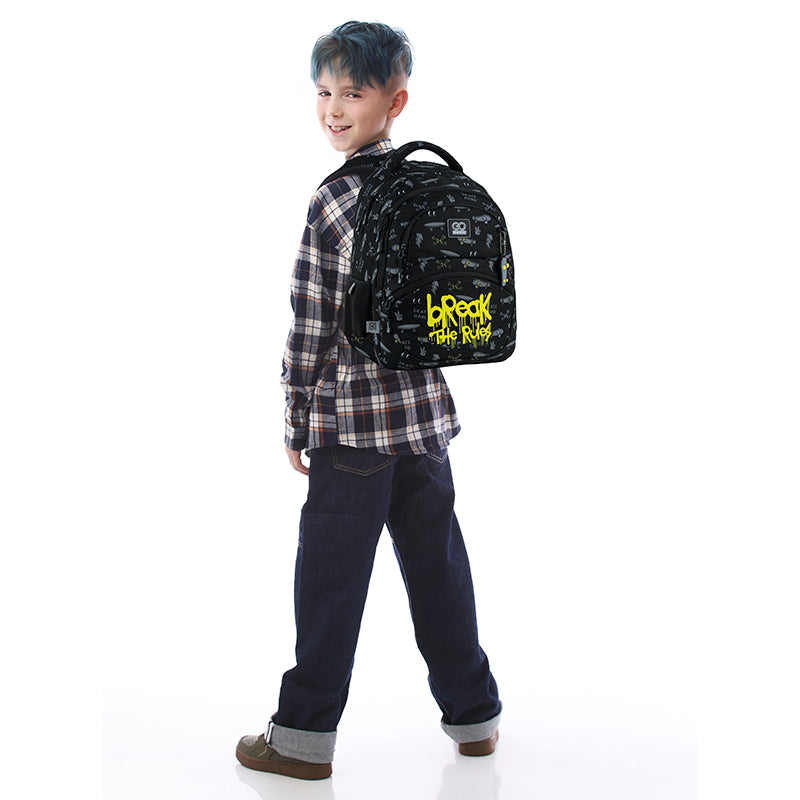 School backpack GoPack Education Break The Rules GO25-175M-6