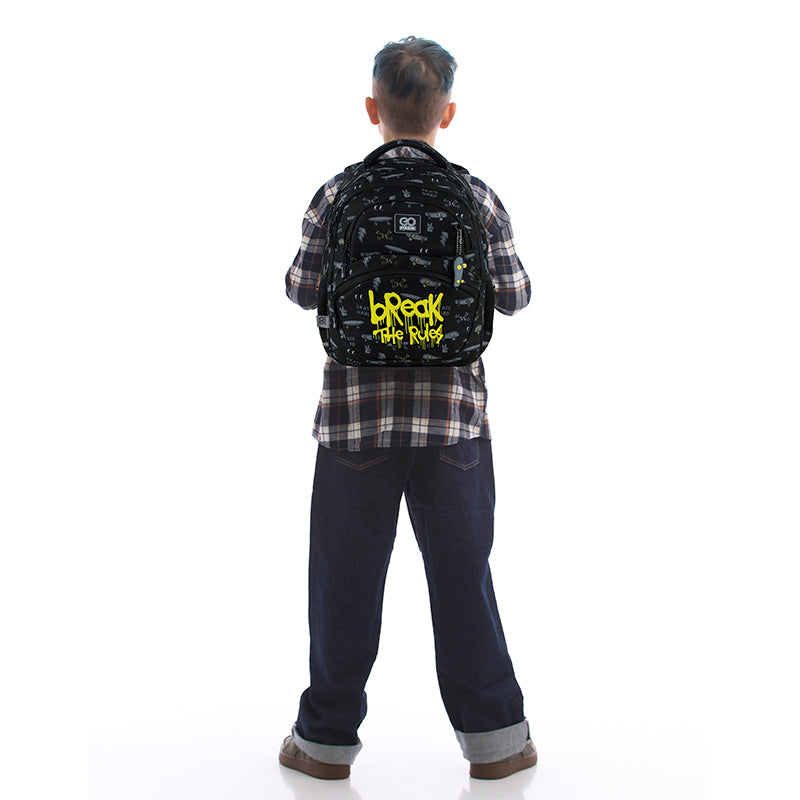 School backpack GoPack Education Break The Rules GO25-175M-6