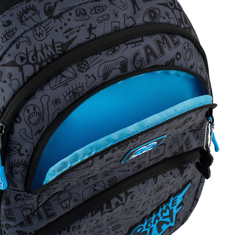 School backpack GoPack Education Cool Gamer GO25-175M-8