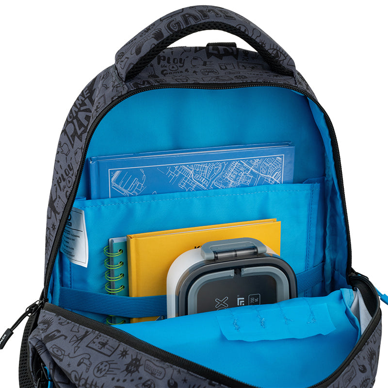 School backpack GoPack Education Cool Gamer GO25-175M-8