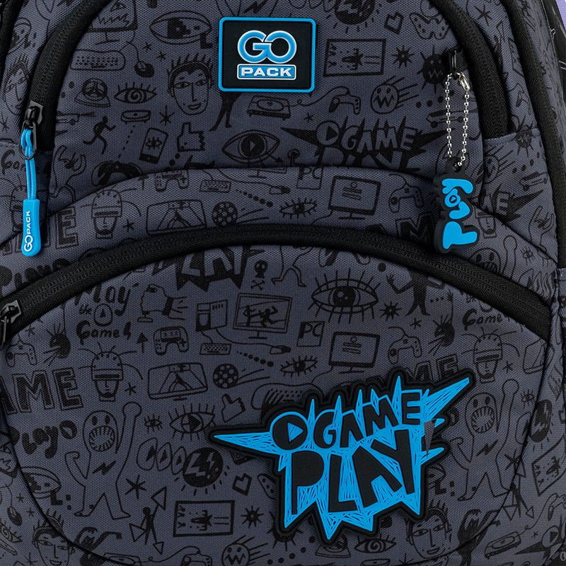 School backpack GoPack Education Cool Gamer GO25-175M-8