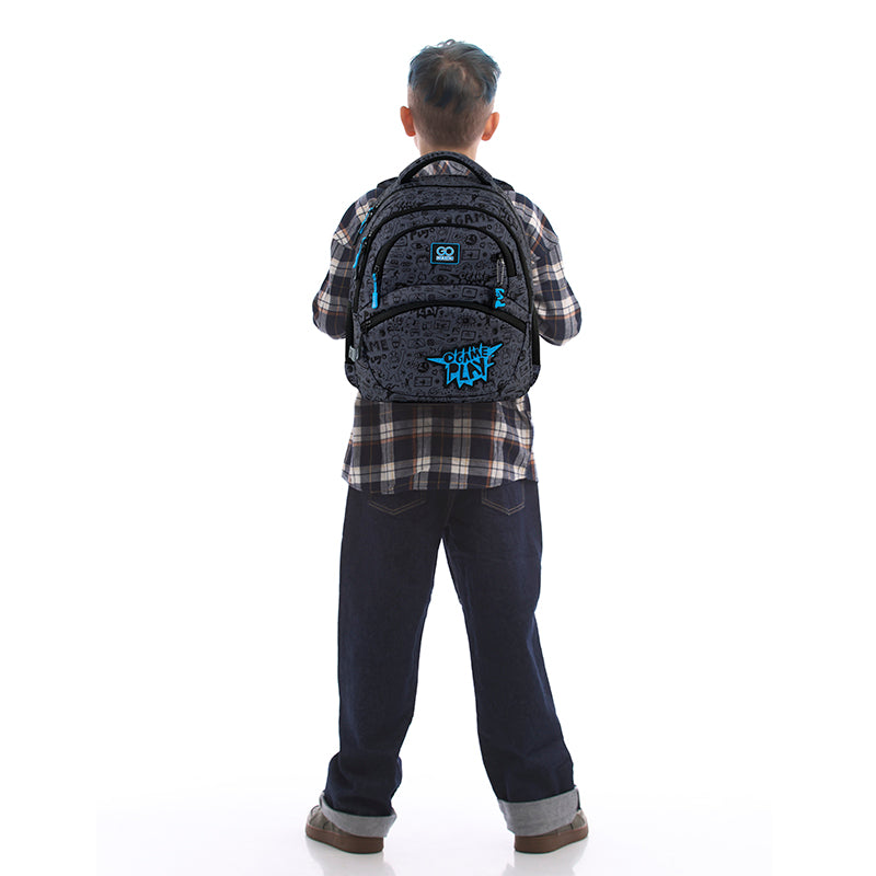 School backpack GoPack Education Cool Gamer GO25-175M-8