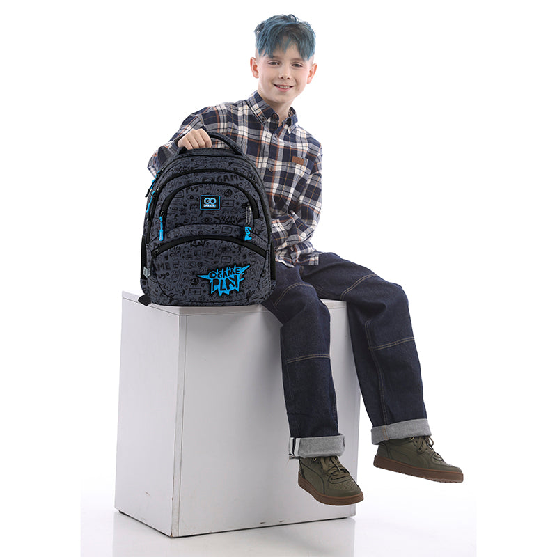 School backpack GoPack Education Cool Gamer GO25-175M-8