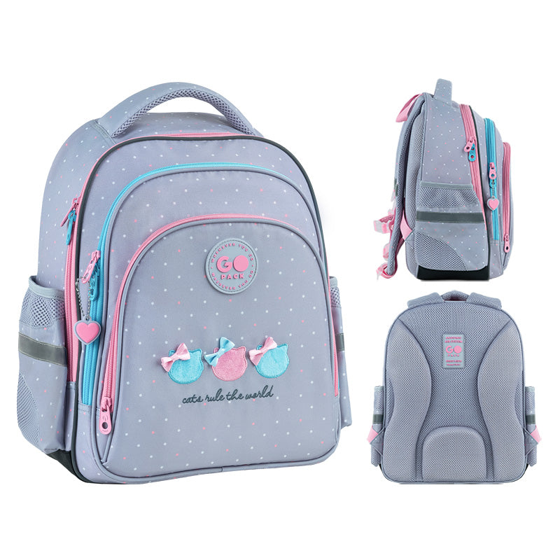 School backpack GoPack Education Cat's Rules GO26-2606S-1