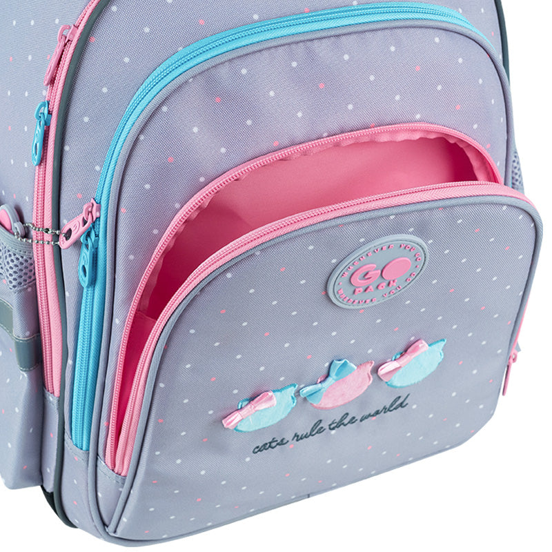 School backpack GoPack Education Cat's Rules GO26-2606S-1