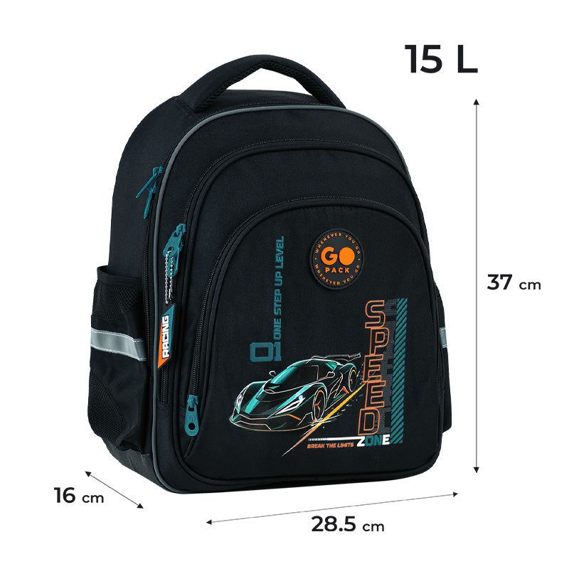 School backpack GoPack Education Speed Zone GO26-2606S-6
