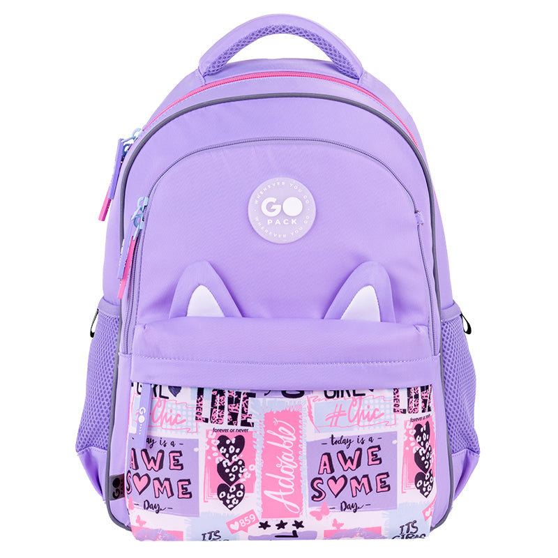School backpack GoPack Education Cute Ears GO26-182M-4