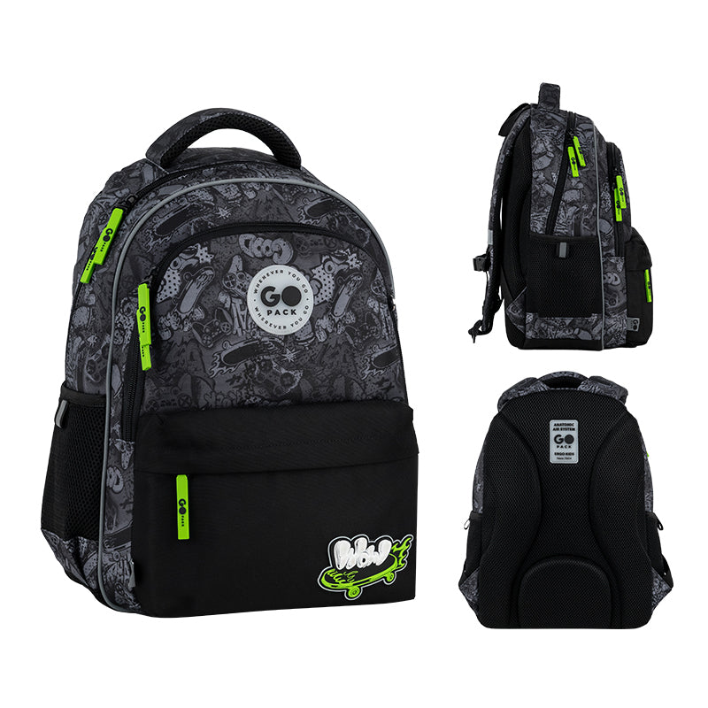 School backpack GoPack Education Wow Skate GO26-182M-7