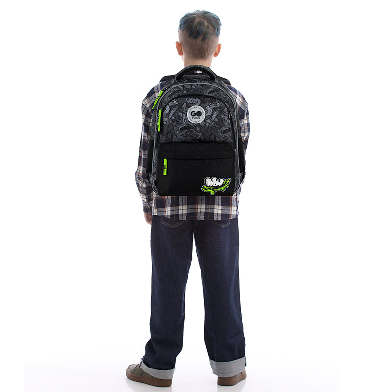 School backpack GoPack Education Wow Skate GO26-182M-7