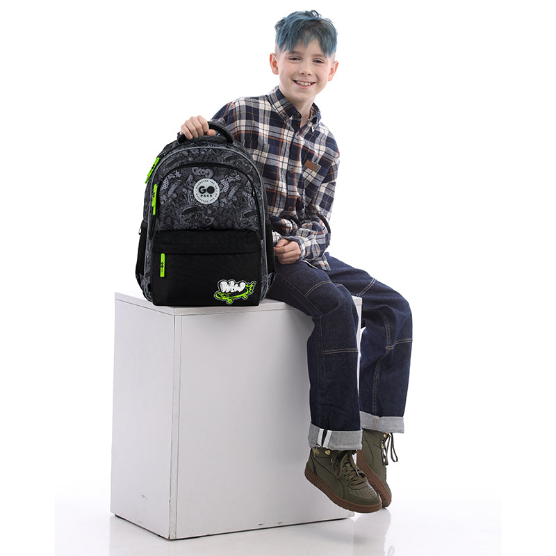 School backpack GoPack Education Wow Skate GO26-182M-7