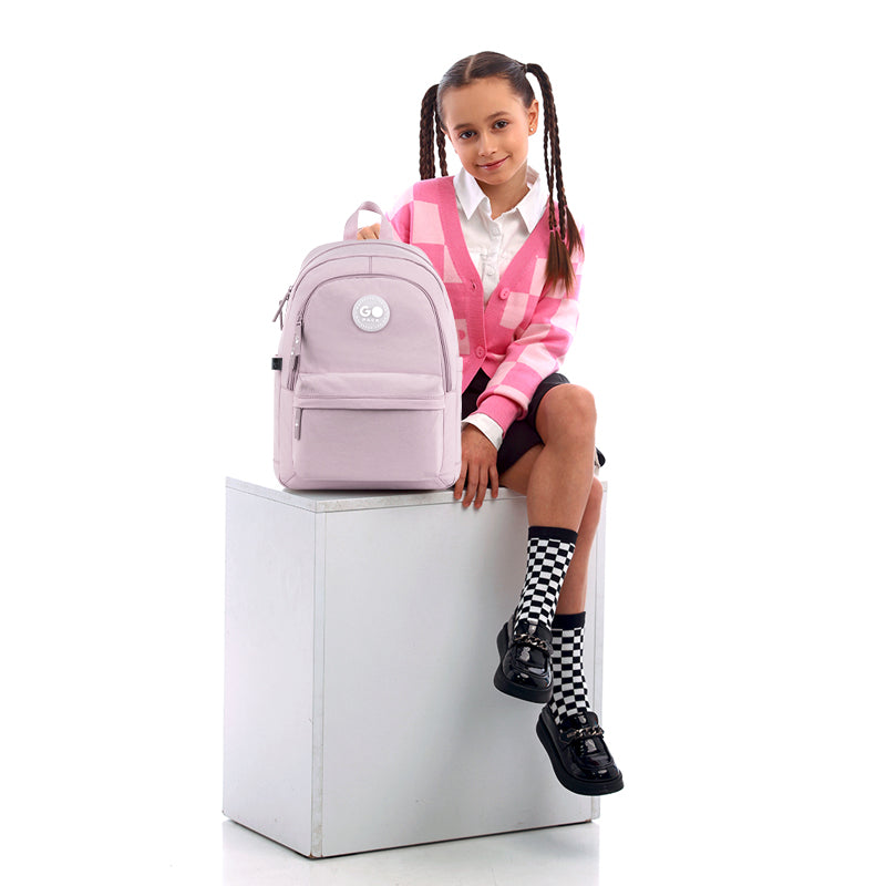 School backpack GoPack Education Powder Pink GO26-141L-2