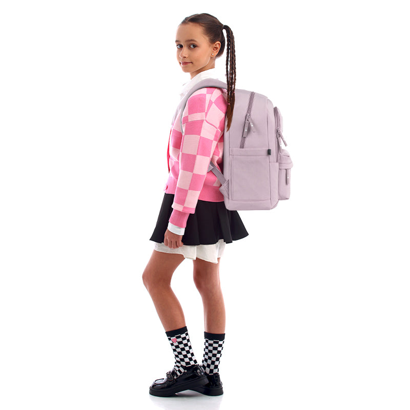 School backpack GoPack Education Powder Pink GO26-141L-2