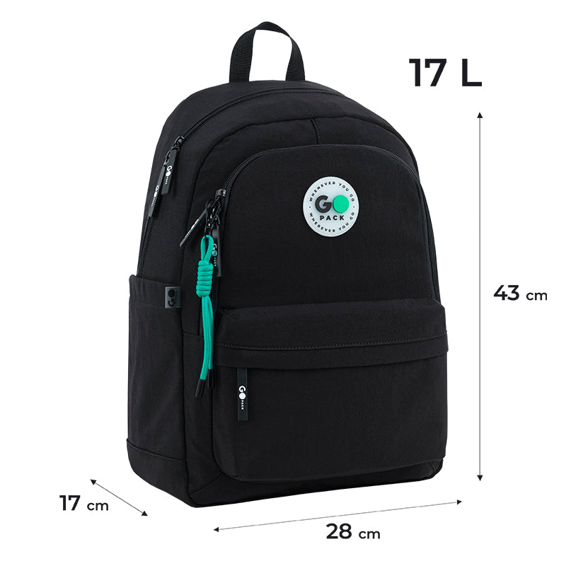 School backpack GoPack Education Black GO26-141L-3