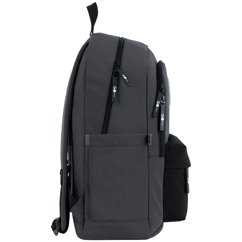 School backpack GoPack Education Black, Gray GO26-141L-4
