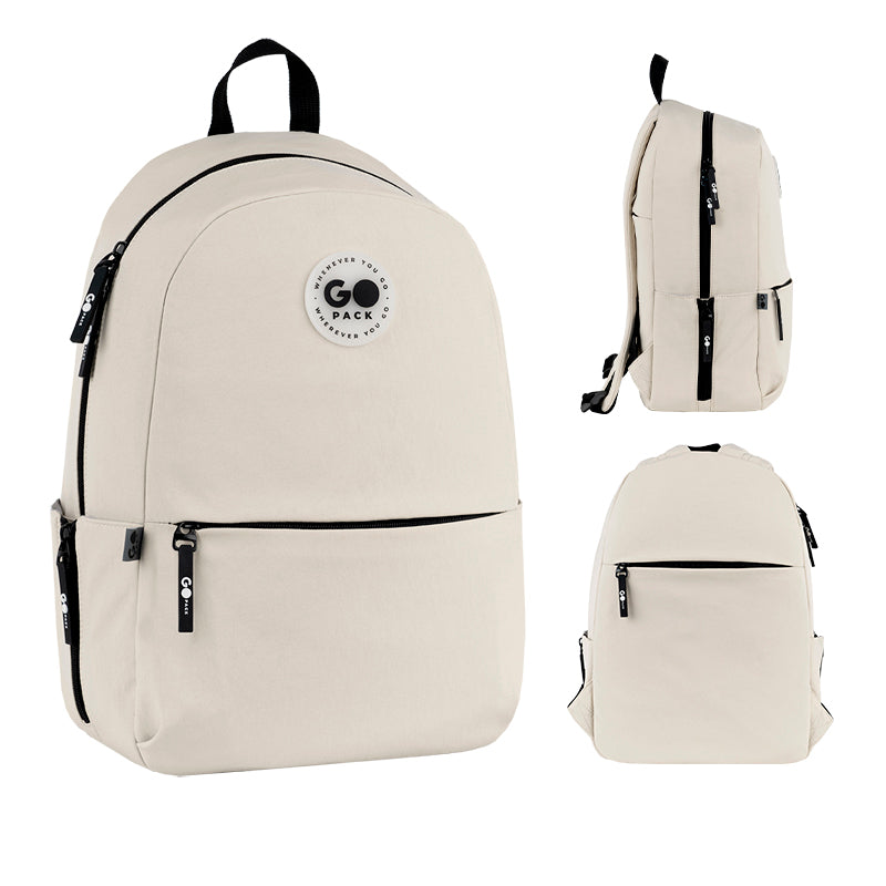 Backpack GoPack Education Teens Beige GO26-188M-1