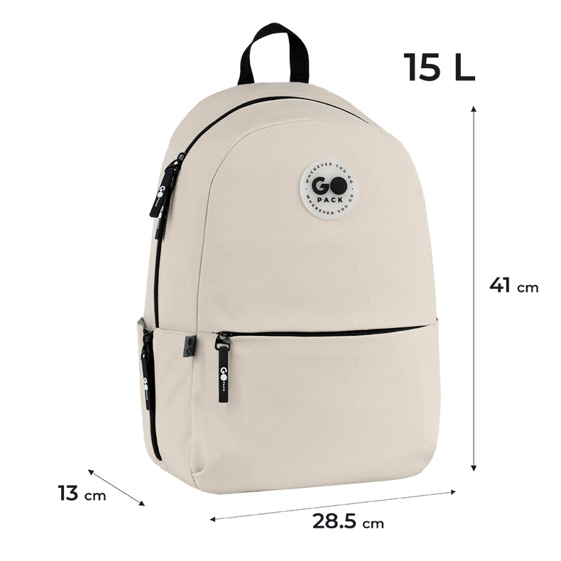 Backpack GoPack Education Teens Beige GO26-188M-1