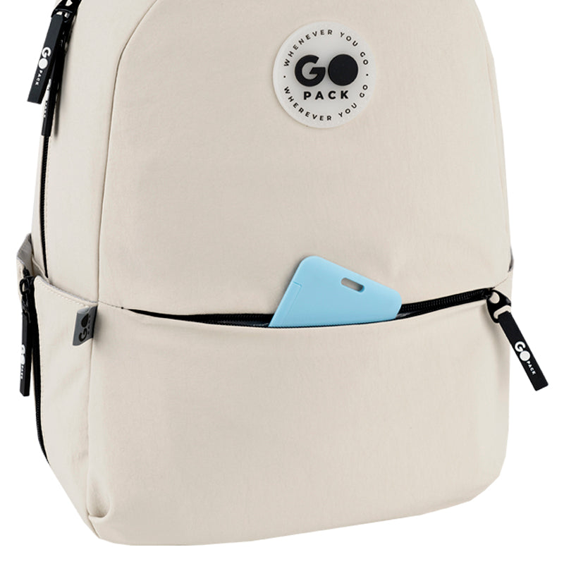 Backpack GoPack Education Teens Beige GO26-188M-1