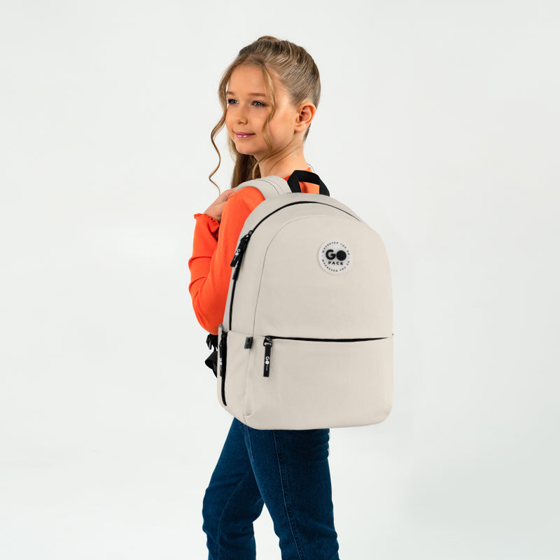 Backpack GoPack Education Teens Beige GO26-188M-1