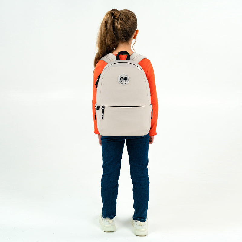 Backpack GoPack Education Teens Beige GO26-188M-1