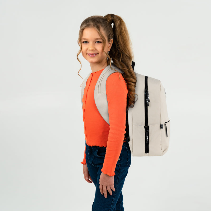 Backpack GoPack Education Teens Beige GO26-188M-1