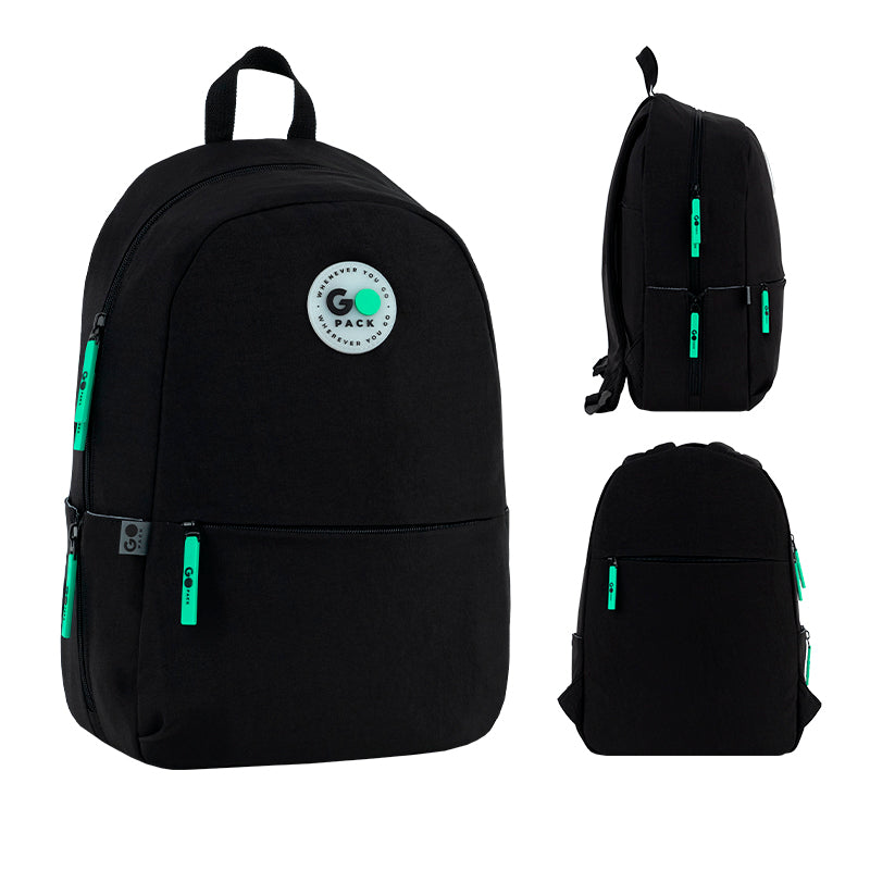 Backpack GoPack Education Teens Black GO26-188M-4