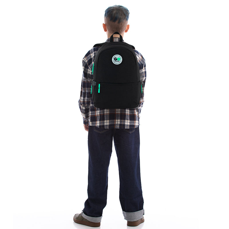 Backpack GoPack Education Teens Black GO26-188M-4
