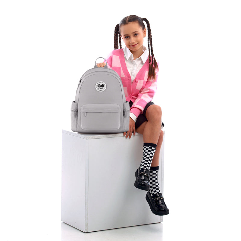 Backpack GoPack Education Teens Gray GO26-2510M-2