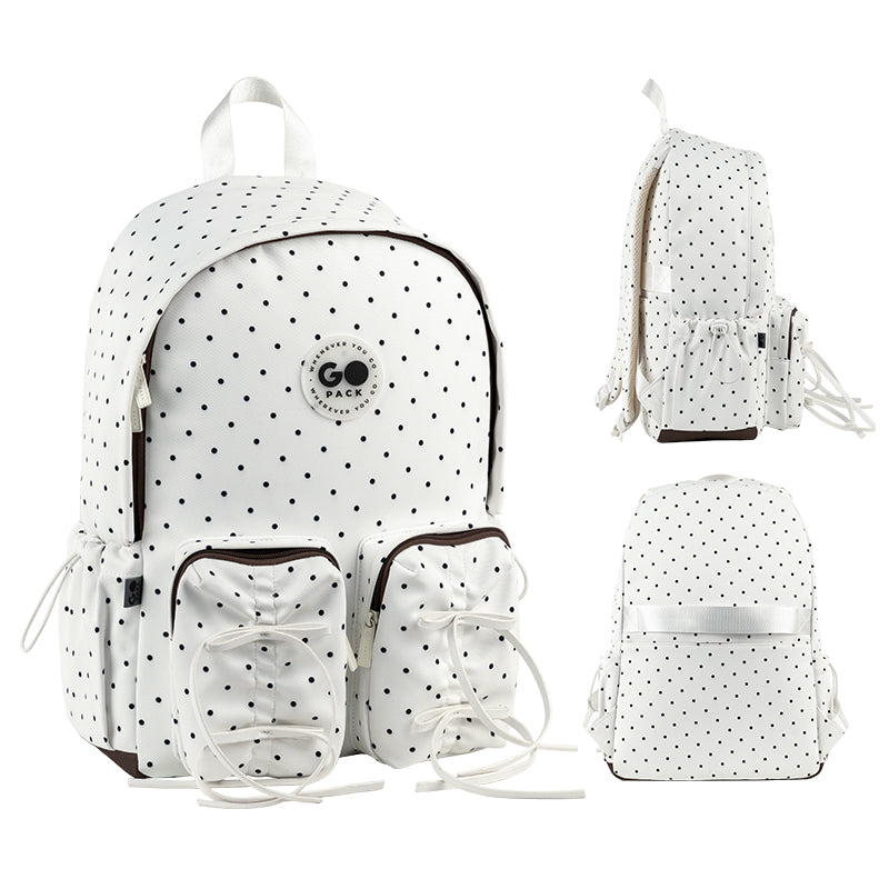 Backpack GoPack Education Teens Milky White GO26-130L-1