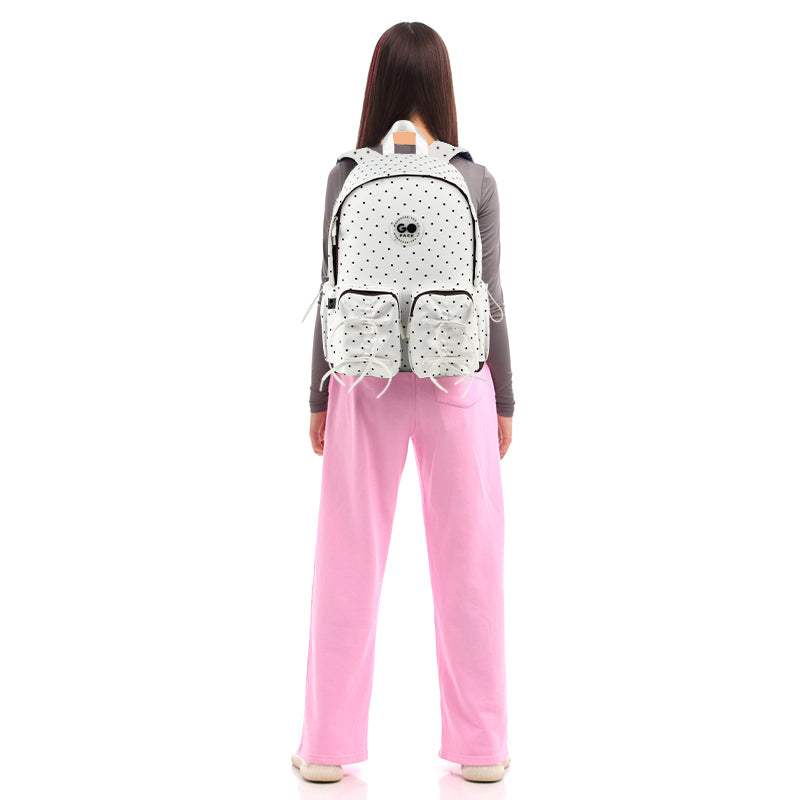 Backpack GoPack Education Teens Milky White GO26-130L-1