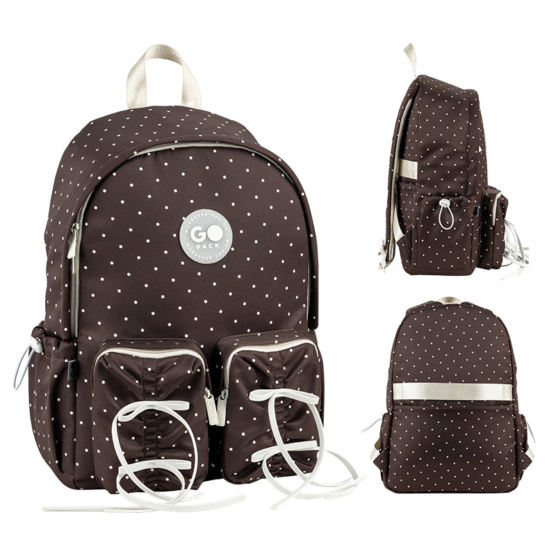 Backpack GoPack Education Teens Brown GO26-130L-2