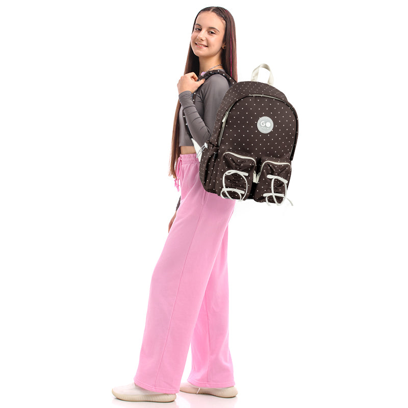 Backpack GoPack Education Teens Brown GO26-130L-2