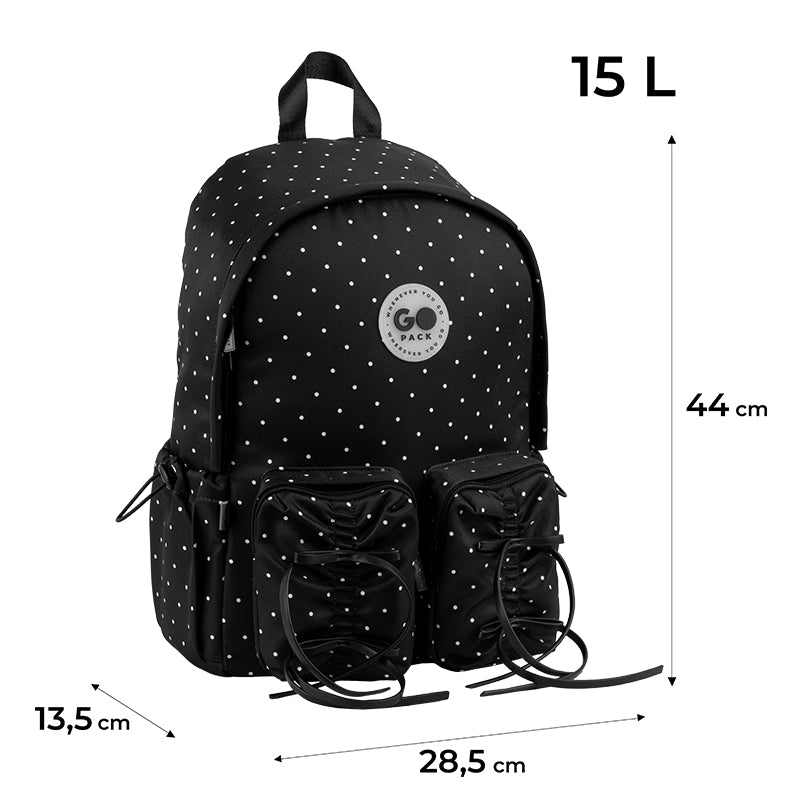 Backpack GoPack Education Teens Black GO26-130L-3