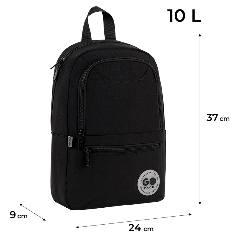 Backpack GoPack Education Teens Black GO26-119S-1
