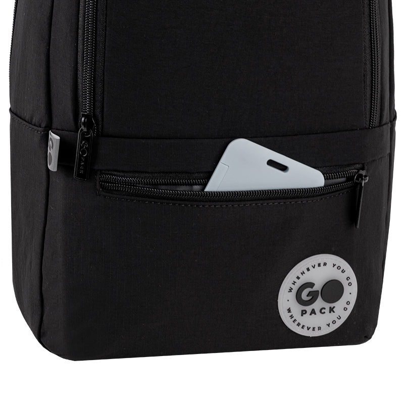 Backpack GoPack Education Teens Black GO26-119S-1