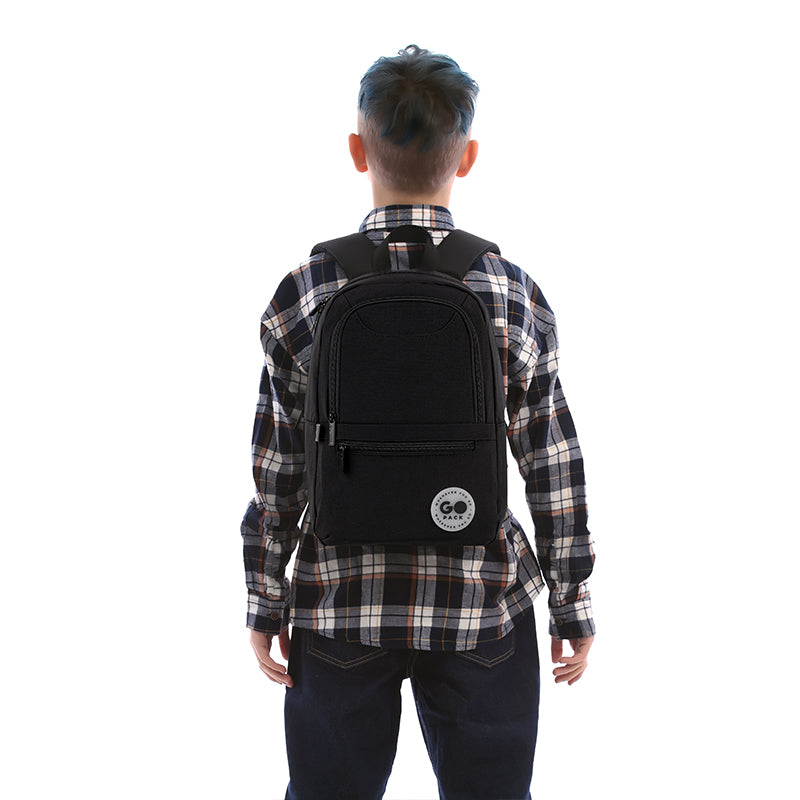 Backpack GoPack Education Teens Black GO26-119S-1