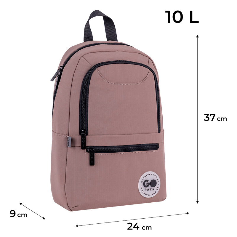 Backpack GoPack Education Teens Brown GO26-119S-2
