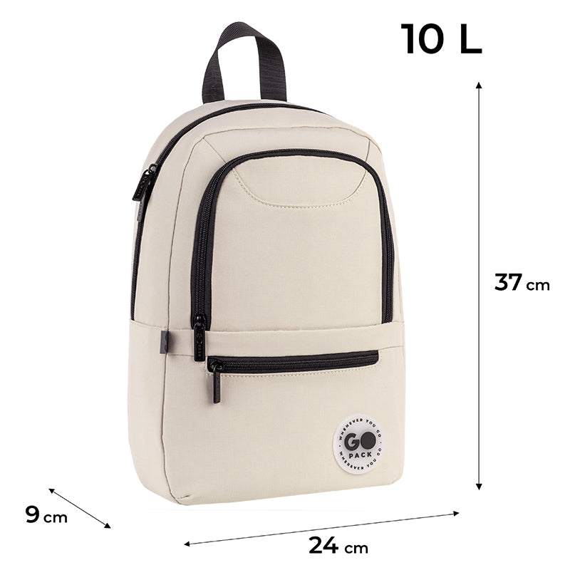 Backpack GoPack Education Teens Beige GO26-119S-3